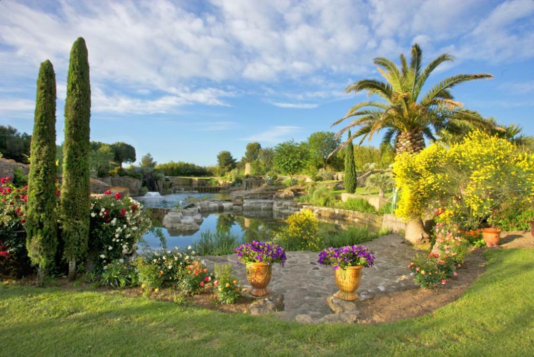 Les Barons De Guers Villa Castelnau-de-Guers ภายนอก รูปภาพ